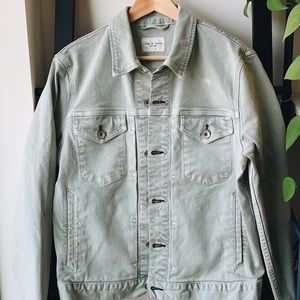 Rag & Bone Sage Green Jean Jacket